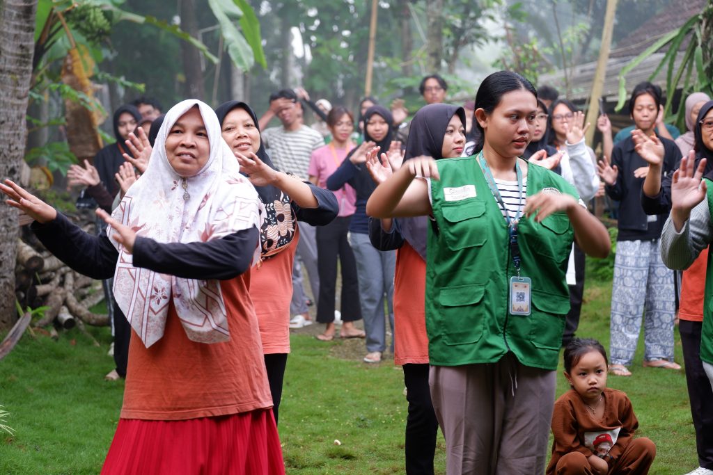 Senam dan Sarapan Bersama
