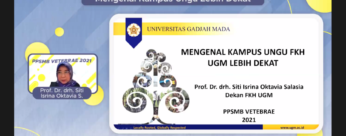 1. Materi pengenalan kampus oleh Dekan FKH