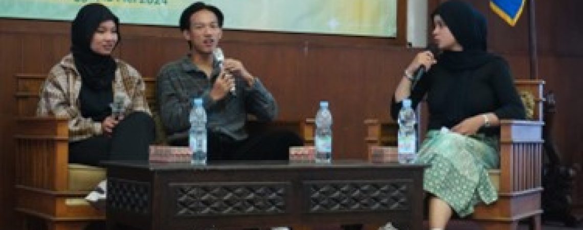 Talkshow session with Nicolaus Januar Sugianto and Azzura Alika Putri